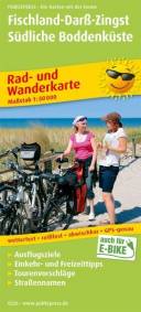 Fischland-Darß-Zingst, Südliche Boddenküste Rad- und Wanderkarte mit Ausflugszielen, Einkehr- & Freizeittipps, wetterfest, reissfest, abwischbar, GPS-genau 1:50.000