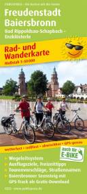 Freudenstadt - Baiersbronn  Bad Rippoldsau - Schapbach - Enzklösterle - Rad- und Wanderkarte mit Ausflugszielen, Einkehr- & Freizeittipps, wetterfest, reissfest, abwischbar, GPS-genau. 1:50000
