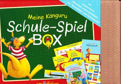 Meine Känguru- Schule- Spiel- Box