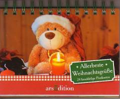 Allerbeste Weihnachtsgrüße 24 knuddelige Postkarten