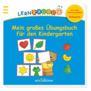 Lernraupe: Mein großes Übungsbuch für den Kindergarten