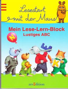 Lesestart mit der Maus- Lese- Lern Block ABC