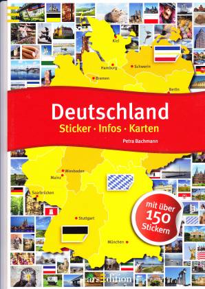 Deutschland Sticker- Infos- Karten