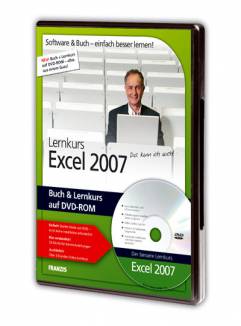 Lernkurs Excel 2007 33 Schritt-für-Schritt-Anleitungen  Spiralbuch incl. DVD-ROM