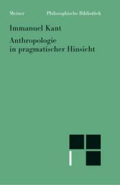 Anthropologie in pragmatischer Hinsicht  Neu herausgegeben von Reinhard Brandt