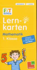 Lernkarten Mathematik 1. Klasse 240 Karten passend zur FIT FÜR DIE SCHULE Lernbox
