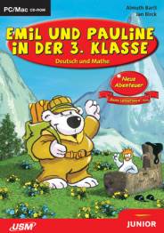 Emil und Pauline in der 3. Klasse Deutsch und Mathe - Neue Abenteuer Lernsoftware - CD-ROM für Win und Mac