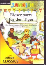 Janosch - Riesenparty für den Tiger Eine Geburtstagsgeschichte zum Anschauen, Spielen und Mitmachen CD-ROM für Win und Mac