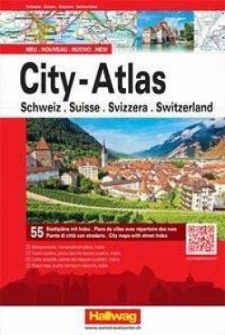 Schweiz City-Atlas - 55 Stadtpläne mit Index Suisse - Svizzera - Switzerland 55 Stadtpläne mit Indexs. Strassenkarte, Verkehrslinienpläne, Index. 1 : 16.000, 1 : 340.000