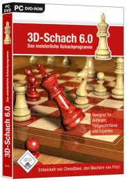 3D-Schach 6.0 Das meisterliche Schachprogramm Geeignet für Anfänger, Fortgeschrittene und Experten
Entwickelt von ChessBase, den Machern von Fritz!