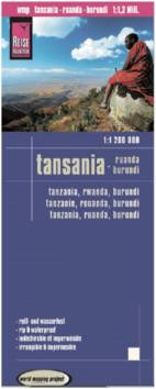 Tansania / Tanzania 1 : 1 200 000 [Folded Map] (Landkarte)  tanzania, ruanda, burundi
reiß- und wasserfest
