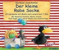Der kleine Rabe Socke  25 Hörspiele mit Musik und Liedern auf 7 CDs Mit Manfred Steffen, Monty Arnold, Rolf Nagel, Ulrich Maske und Joachim Kaps