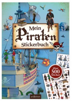 Mein Piraten- Stickerbuch  über 500 Sticker