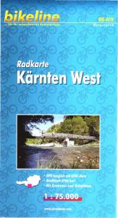 Radkarte Kärnten West 1:75.000