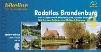 Radatlas Brandenburg 4  Spreewald, Niederlausitz, Dahme Seengebiet - Mit Gurken-Radweg und Hofjagd-Radweg 3., überarbeitete Auflage 2010

Maßstab 1:75.000
Länge: 1570 km