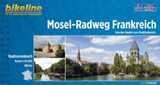 Mosel-Radweg Frankreich 1:50000  Von der Quelle zum Dreiländereck Länge: 280 km
Stadtpläne, Übernachtungsverzeichnis, Höhenprofil, Spiralbindung