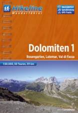 Wanderführer Dolomiten 1 - Maßstab 1:50.000 Rosengarten, Latemar, Val di Fassa 50 Touren
Länge: 511 km
Stadtpläne, Höhenprofil, Spiralbindung