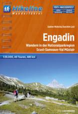 Engadin Wandern in der Nationalparkregion Scuol-Samnaun-Val Müstair Länge: 485 km
Stadtpläne, Höhenprofil, Spiralbindung