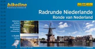 Radrunde Niederlande Ronde van Nederland Maßstab 1:75000
Länge: 1300 km
Stadtpläne, Übernachtungsverzeichnis, Höhenprofil, Spiralbindung