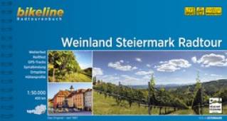 Weinland Steiermark Radtour Maßstab 1:50.000, 400 km