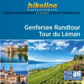 Genfersee Rundtour • Tour du Léman Maßstab: 1:50.000 Rund um den Genfersee, 192 km, GPS-Tracks Download, Live-Update
