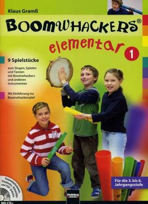 Boomwhackers  elementar 1 9 Spielstücke
zum Singen , Spielen und Tanzen mit Boomwhackers und anderen Instrumenten

Mit Einführung ins Boomwhackerspiel

Für die 3. bis 6. Jahrgangsstufe

Mit CD