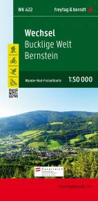 WK 422 Wechsel - Bucklige Welt - Bernstein, Wanderkarte 1:50.000