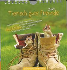 Tierisch gute Freunde 2014 Postkartenkalender