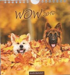 WOW 2016: Hundefreuden auf 12 Seiten  Postkartenkalender