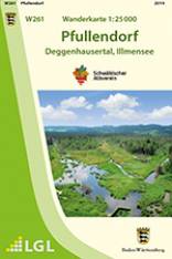 Wanderkarte W261: Pfullendorf Maßstab - 1:25 000 Deggenhausertal, Illmensee Herausgeber:
Landesamt für Geoinformation und Landentwicklung Baden-Württemberg