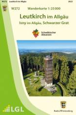 Leutkirch im Allgäu (W272) - Wanderkarte 1:25000 In Zusammenarbeit mit dem Schwäbischen Albverein e.V. Herausgeber:
Landesamt für Geoinformation und Landentwicklung Baden-Württemberg
