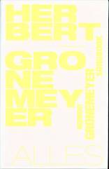 Songbook Alles. Herbert Grönemeyer
