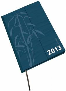 Jahresplaner 2013 groß mit Bambus-Motiv