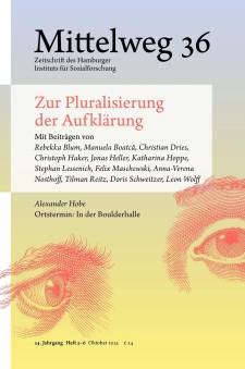 Zur Pluralisierung der Aufklärung