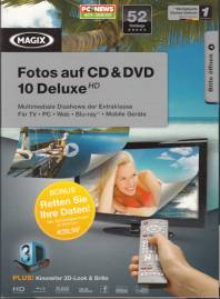 MAGIX Fotos auf CD & DVD 10 deluxe HD Multimediale Diashows der Extraklasse. Für TV • PC • Web • Blu-ray™ • Mobile Geräte BONUS
Retten Sie Ihre Daten!
Inkl. Sicherungssoftware im Wert von 39,99 EUR
PLUS! Kinoreifer 3D-Look & Brille