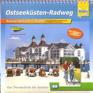 Ostseeküsten-Radweg von Travemünde bis Usedom, mit Rügen-Rundtour