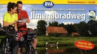 Ilmenauradweg 1:50.000 Eine Entdeckungsreise in der Lüneburger Heide. Radwanderkarte. 1 : 50.000