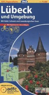 Lübeck und Umgebung Mit Holsteinischer Schweiz und Lauenburgischen Seen,  mit  Tagestouren-Vorschlägen 5. Aufl. 
mit UTM-Koordinatengitter zur Entfernungsbestimmung und zur Standortbestimmung mit GPS-Geräten