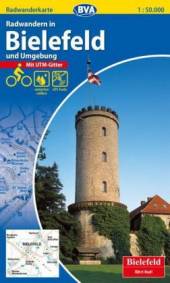 Radwandern in Bielefeld und Umgebung 1:50.000 Mit UTM-Gitter. Wasserfest, reißfest. GPS-Tracks 4. Aufl.