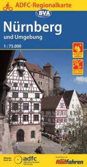 Nürnberg und Umgebung - 1:75.000 6. Auflage 2016