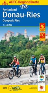Donau-Ries Ferienland Fahrradkarte