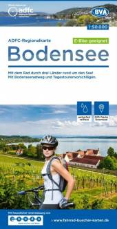 Bodensee 1:50.000 Mit dem Rad durch drei Länder rund um den See! Mit Bodenseeradweg und Tagestourenvorschlägen. 9. Auflage 2020