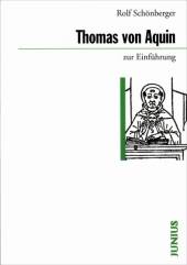 Thomas von Aquin zur Einführung 4., ergänzte Auflage