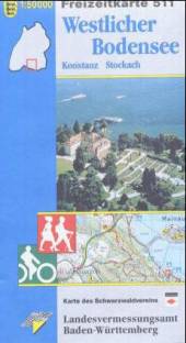 Blatt F 511 Freizeitkarte: Westlicher Bodensee  Konstanz - Stockach 2. Aufl.