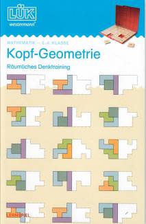LÜK  2./3./4. Klasse - Mathematik Kopf-Geometrie  Räumliches Denktraining