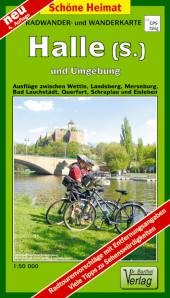 Radwander- und Wanderkarte: Halle (S.) und Umgebung  4. Auflage