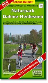 Große Wander- und Radwanderkarte Naturpark Dahme-Heideseen  2. Aufl.
