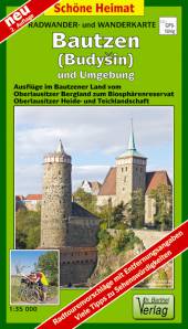 Radwander- und Wanderkarte Bautzen (Budyšin) und Umgebung Ausflüge im Bautzener Land vom Oberlausitzer Bergland zum Biospärenreservat Oberlausitzer Heide- und Teichlandschaft 2. Aufl. 

Radtourenvorschläge mit Entfernungsangaben
Viele Tipps zu Sehenswürdigkeiten