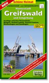 Radwander- und Wanderkarte 1:50.000: Hansestadt Greifswald und Umgebung Ausflüge zwischen Peenemünde, Wolgast, Seebad Lubmin, Sassen-Trantow, Meskenhagen und Sundhagen. Wetterfest, reißfest, GPS-fähig In Zusammenarbeit mit:
Tourismusverband Vorpommern e.V.