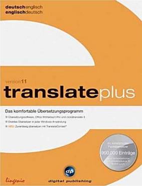 Translate 11 Plus Englisch   Das komfortable Übersetzungsprogramm